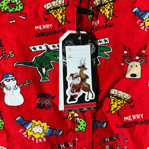 Denim & Flower Ricky Singh Joy To The World Men's Shirt SZ M - Picture 4 of 6